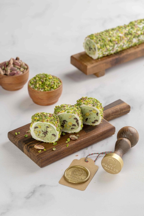 حلقوم فستق محشي عجينة الفستق 500Gr