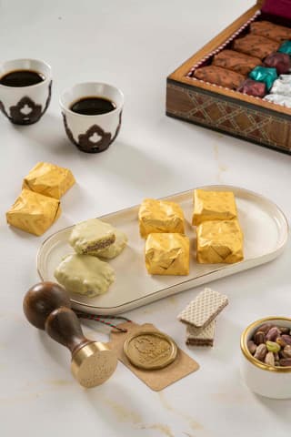 ديليس فستق شوكولا بيضاء 250 gr